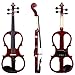 Produktbild WENZBAWX Violine 4/4 Elektrische Violine Silent Solid Wood Ebony Parts-High Level Preamp