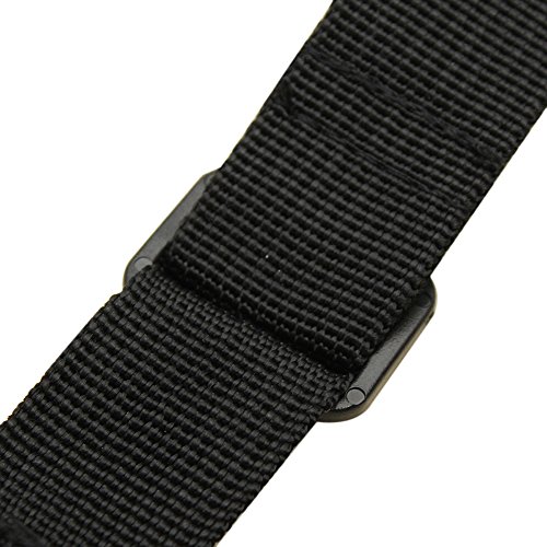 Verstellbare Nylon Werkzeuggürtel Tasche Gürtel Gurt Schwarz - 4