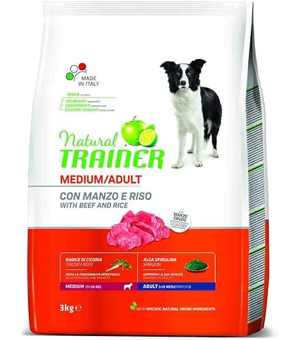 Trainer Natural Cibo Per Cani Medium Adult | Con Tonno E Alga Spirulina | 12 Mesi+, 3 Kg - Foto 12