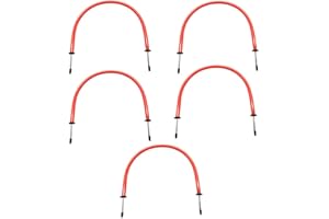D-Work 5 Arches/Haies Obstacles de Précision Ht.40 x l. 50 cm Spécial Football