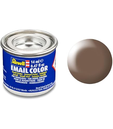 Revell Color Emaillelack – Lehmbraun Glänzend, 14 Ml Dose Für Modellbau & Basteln
