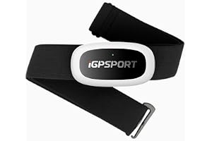 iGPSPORT Pulsmätare armband, Bluetooth 5.0 ANT+ HR70 pulssensor för sport, 65H batteritid fitnessarmband för sport löpning cy