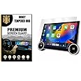 HONEY TEMPERED HUB Screen Guard For DIAMOND 2K 11.8 INCH Android Car Stereo System || Infotainment Screen Protector || Aftermarket TouchScreen Music Audio Player Accessory [Not Tempered Glass] 11.8 INCH
