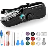 29Pcs/Set Mini Handheld Portable Electric Sewing Machine with Accessories | Easy to use and quick stitch, small but powerful,