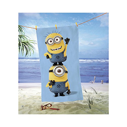 Preisvergleich Produktbild Minions - Badetuch Strandtuch - Minions Fun - 150 x 75 cm