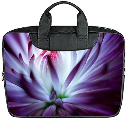 Custom 13.4 Inch Imported Fabric Laptop Stylish Portable Shoulder Messenger Business Bag Diy Flower Series Design