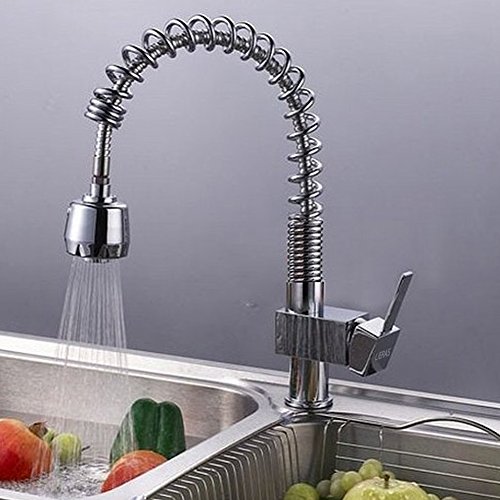 Hapilife moderno rubinetto da cucina Pull Out spray lavello rubinetto girevole beccuccio monocomando