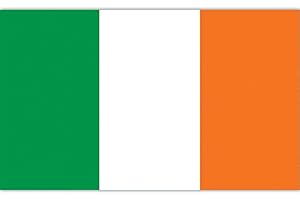 TrendClub100® Fahne Flagge „Irland Ireland IE“ - 150x90 cm / 90x150cm