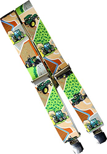 Preisvergleich Produktbild Hosenträger mit Motiv Traktor Landwirtschaft 06573