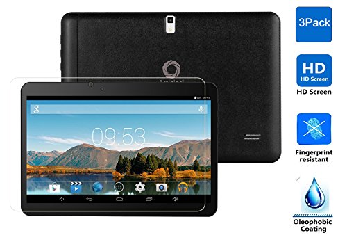 Artizlee 10 Zoll 10.1 Displayschutzfolie , KuGi ® Artizlee 10 Zoll 10.1 screen protector - Hochwertige ultradünne (3er Pack) HD klare Schutzfolie für Artizlee 10 Zoll (10.1") Tablet PC ATL-21.(3 Packung)