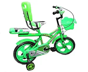 Speed bird cycle industries 14.00 Inches Wheel, Aluminium Frame Sports Kids Cycle for Boys & Girls - Age Group (3-6 Years, Green)