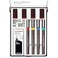 Isomars Fineliner Technical Drawing Pens-Set Of 4,Black