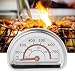 Produktbild Qiman Edelstahl Bimetall Thermometer Indikator Heizungs Messgerät BBQ Für Grill
