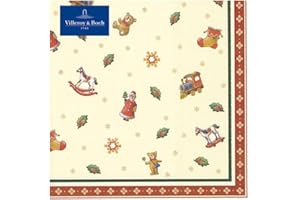 ‎VILLEROY & BOCH Villeroy & Boch Winter Specials Serviette C Toys Streumotiv 25x25