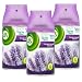 Produktbild 3 x Airwick Freshmatic violett lavendel Wiese Nachfüller 250 ml