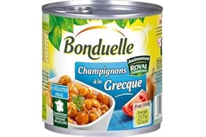 Bonduelle Champignons De Paris à la Grecque 400g (lot de 5)