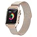 Produktbild BZLine für Apple Watch Series 4 Armband, Luxus Edelstahl Rostfreier Stahl Magnetisches Ersatzband mit Hülle für Apple Watch Series 4 40mm 44mm Stylisches Armband für Männer und Frauen
