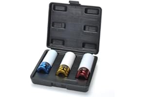 TBS-AACHEN Alufelgen Nuss-Set SW 17 19 21 mit Farbcodierung