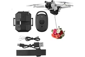 LILITOK Sistema Airdrop Thrower compatibile con DJI Mini 3 Pro/Mini 2/Mini SE/Mavic Mini/Mavic Pro/Mavic Air, FIMI X8SE Thrower con accessori Drone di controllo remoto