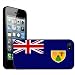 Produktbild Fancy A Snuggle Schutzhülle für Apple iPhone 5, Motiv Nationalflagge Turks und Caicos