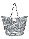 100 % Papel Roxy Sunseeker J Tote Bolsa de Tela y de Playa, 45 cm, Azul