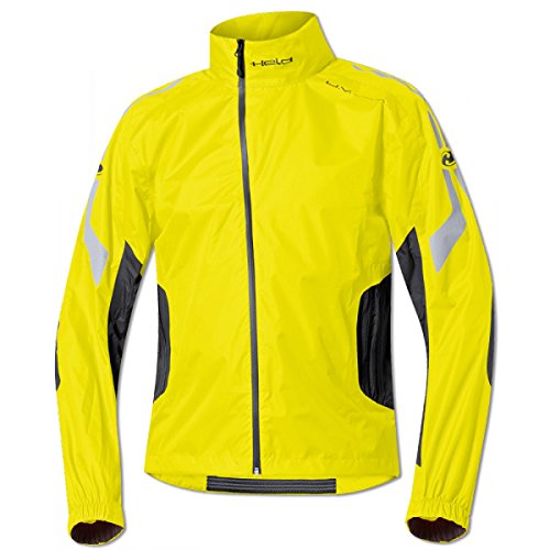 Held Wet Tour - Regenjacke, Farbe schwarz-neongelb, Größe 2XL