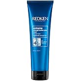 REDKEN Mascarilla Extreme Strength Builder Para Cabellos Dañados, Azul, Banana, 250 Mililitro