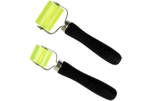 GENERIC Wancala 2Pcs Car Sound Deadening Roller Metal Installation Tool,Car Audio Sound Deadening Roller,Sound Proofing Installation Tool,Rolling Wheel Interior Accessories