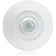 RAYZEEK Ceiling Mount Occupancy Sensor,2200W,110V-265V,Ceiling Sensor PIR Occupancy Motion Detector,360 Motion Sensor,8-12M High Sensitive Ceiling Motion Sensor Switch(10A,Neutral Wire Required)