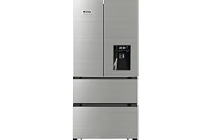 Kaiser Side-by-Side KS 80420 R, wysokość 183 cm, szerokość 83,6 cm, chłodziarko-zamrażarka kombi lodówka Side-by-side No Frost 506 l, stal nierdzewna