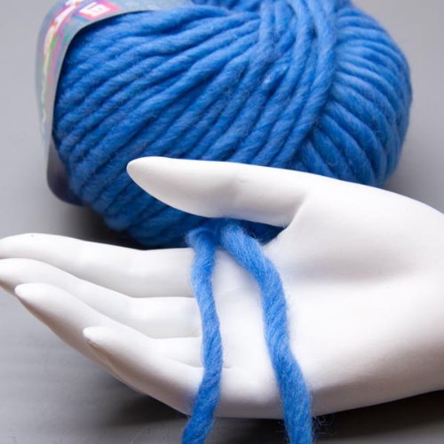 Lana Grossa Ragazza Lei Fb. 056 Kornblume 50g Wolle - 2