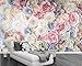 Produktbild LoaiZh H-Gemalte Blumengartenrosen 3D Tapete Wandbild Wandaufkleber Wallpaper 200cmX150cm