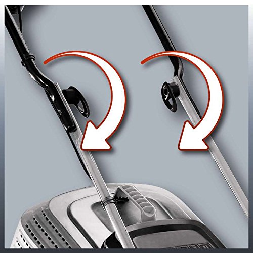 Einhell Elektro Rasenmäher GC-EM 1437 (1400 W, 37 cm Schnittbreite, 3-fache Schnitthöhenverstellung 25-60 mm, 36 l Fangbox) - 3