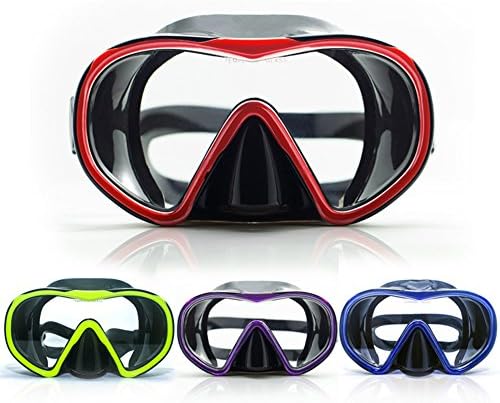 Adult Diving Mask Snorkeling Freediving Wide View for Swimming Scuba Dive