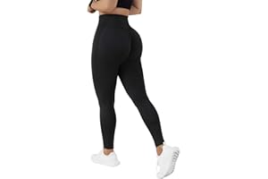 OMKAGI Women Scrunch Seamless Gym Leggings High Waist Yoga Pants Butt Lifting Workout Leggings