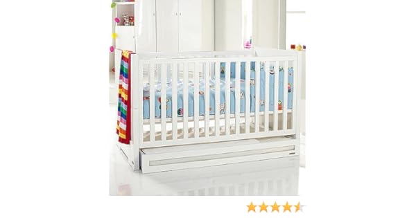 white gloss cot