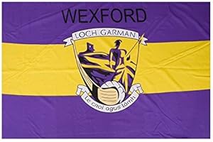 JUSTSWAG OFFICIAL IRELAND GAA crest COUNTY FLAG WEXFORD 152cm x91cm very limited stock