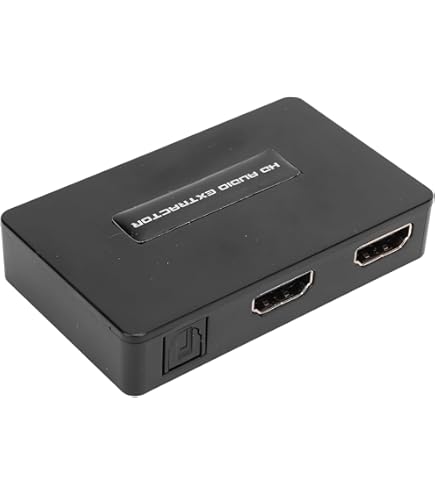 Extractor De Audio HDMI Con Bluetooth 5.1 - 4K 60Hz, ARC, Para TV, PC, Consolas