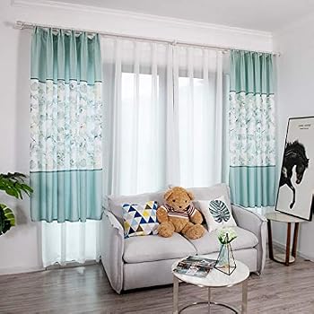 Amazon De Letter54 Gardinen Mit Krauselband Gardinen Wohnzimmer