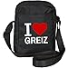 Produktbild Umhängetasche Classic I Love Greiz schwarz