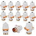 HI-PLASST (15pcs) premium MULTI-Pendent Holder for B22 Batten LampHolder for Led/Electric Plastic, Aluminium Light Socket (15)