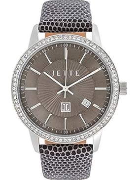 JETTE Time Damen-Armbanduhr REFLECTION Analog Quarz One Size, taupe, braun