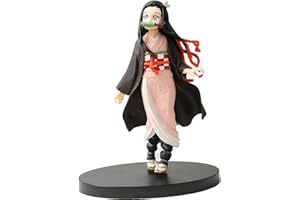 Anjinguang Figura de Kamado Nezuko de 16-17 cm, modelo de personaje, estatua de decoración de juguete, figuras de personajes de anime, decoración de pasteles, decoración de Acción de Gracias, Navidad,