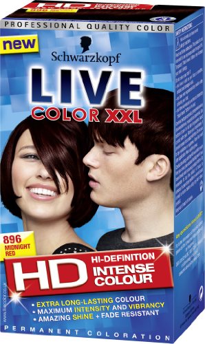 Schwarzkopf LIVE Color XXL Unlimited Gloss 896 Midnight Red