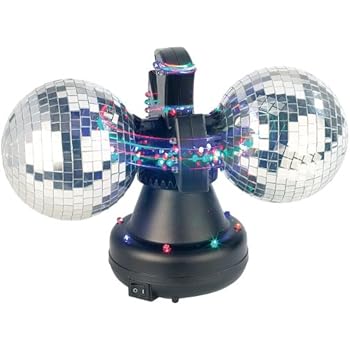 Party Discokugel Ø 16 cm in silber Disco Beleuchtung: Amazon.de: Spielzeug