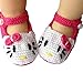 Dream Garden Baby Newborn Infant Girls Crochet Knit Socks Sandals Toddler Shoes Prewalker