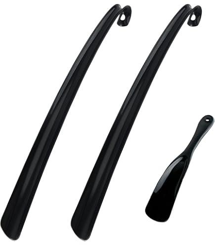 3 Calzascarpe Portatili - Design Ergonomico Antiscivolo - Piccolo E Pratico Per Uomini E Donne