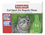 Beaphar Cat Spot On 24 Week Flea Protection 6 x 0.8 ml