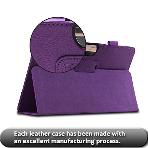 Acer Iconia One 10 B3-A30/A3-A40 Hülle, Infiland Slim Fit Folio PU-lederne dünne Kunstleder Schutzhülle Cover Tasche für Acer Iconia Tab 10 (A3-A40) 25,6 cm (10,1 Zoll Full HD) Tablet-PC/ Acer Iconia One 10 (B3-A30) 25,7 cm (10,1 Zoll HD) Tablet-PC(Lila) - 7