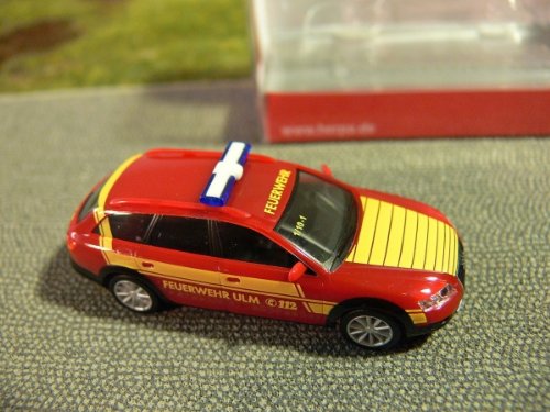 Preisvergleich Produktbild Herpa 049528 Audi A6 Allroad ® Kommandowagen "Feuerwehr Ulm"